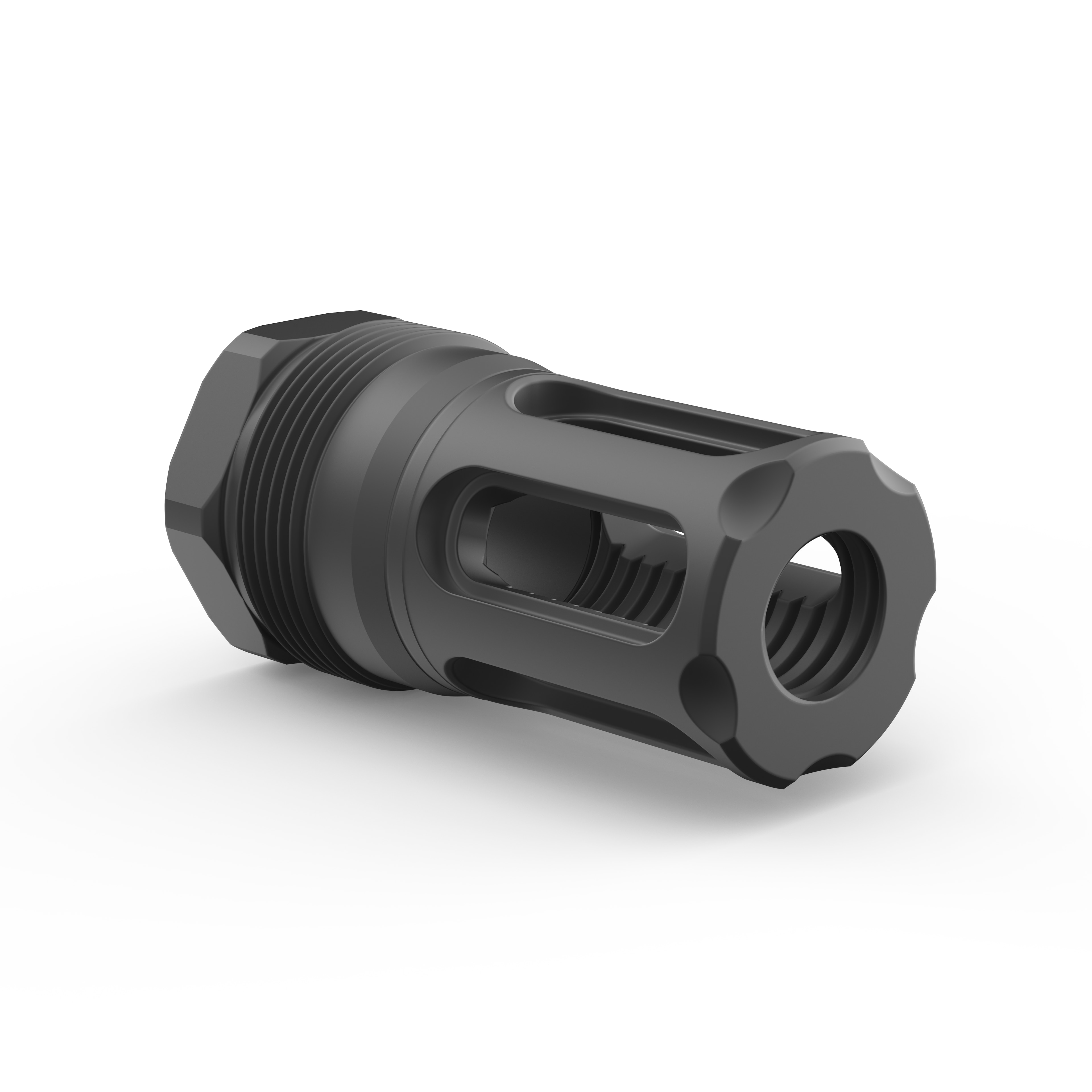 Breek Arms Plan B Sentinel Caged Flash Hider 5/8x24 .30 Cal - Muzzle Device